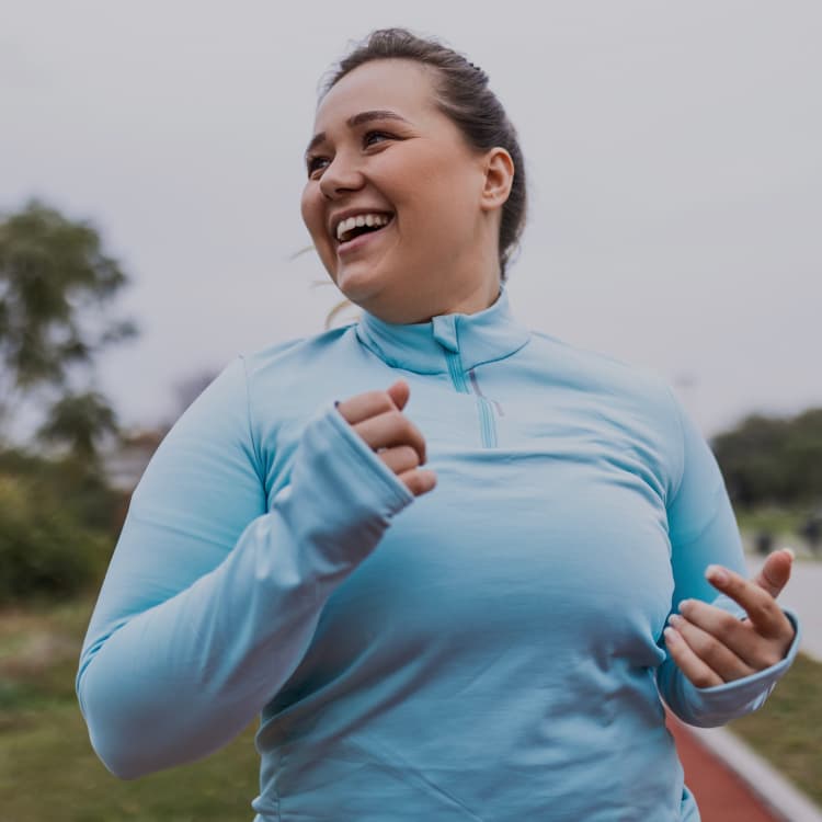 GLP1  Woman Walking 1.5x